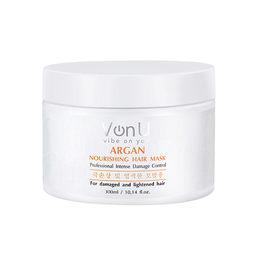 VONU Маска для волос питательная с аргановым маслом ARGAN Nourishing Hair Mask