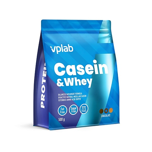 VPLAB Казеин и Сывороточный протеин Casein & Whey Шоколад VPL000038