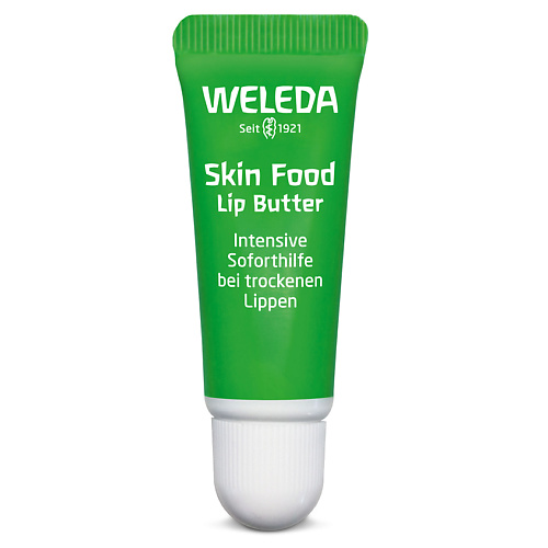 фото Weleda питательный бальзам для губ skin food