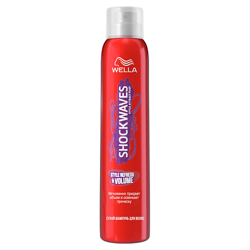 WELLA Shockwaves Сухой шампунь для волос Style Refresh  Volume
