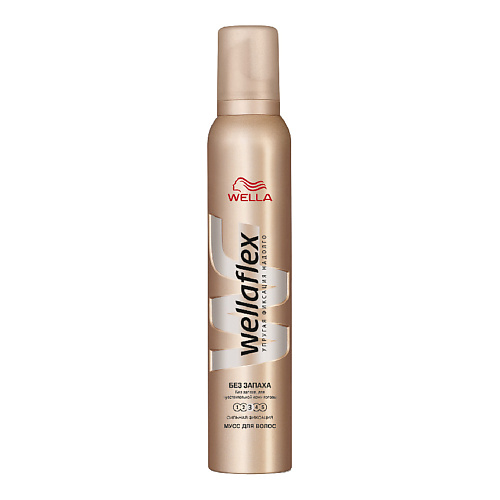 WELLA Wellaflex Мусс для укладки волос Для чувствительной кожи головы сильной фиксации