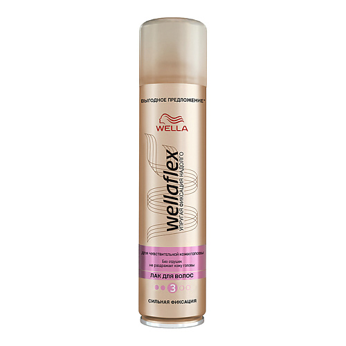 

WELLA Wellaflex Лак для волос "Для чувствительной кожи головы" сильной фиксации