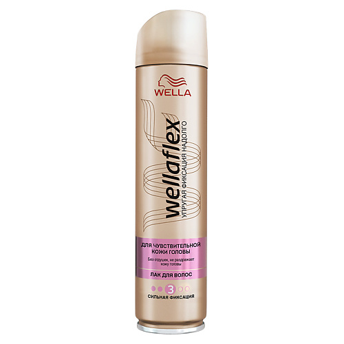 

WELLA Wellaflex Лак для укладки волос "Для чувствительной кожи головы" сильной фиксации, Wellaflex Лак для укладки волос "Для чувствительной кожи головы" сильной фиксации