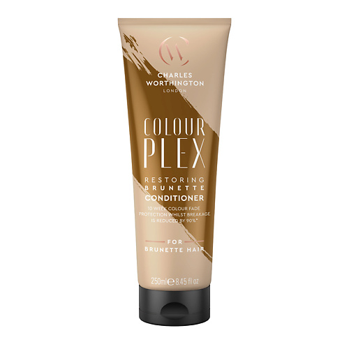 CHARLES WORTHINGTON Кондиционер для темных волос 2 в 1: уход за цветом и восстановление волос
