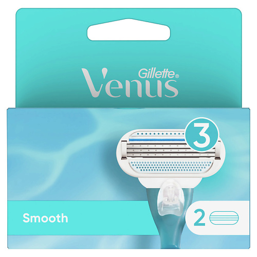 GILLETTE Сменные кассеты для бритья Venus Smooth