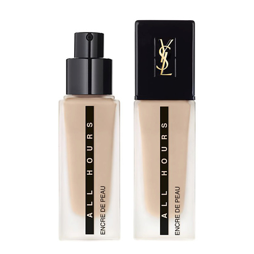 YSL Сверхстойкая тональная основа для лица с матовым эффектом Encre De Peau All Hours