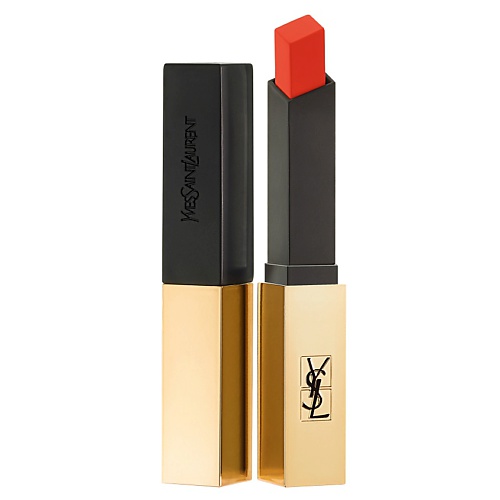 YSL Стойкая матовая помада для губ с насыщенным цветом Rouge Pur Couture The Slim