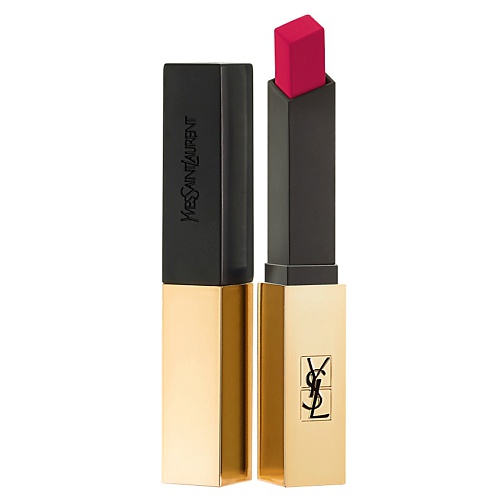 фото Ysl стойкая матовая помада для губ с насыщенным цветом rouge pur couture the slim yves saint laurent