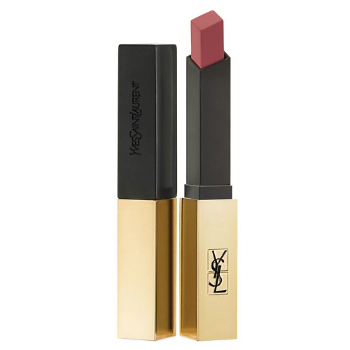 YSL Стойкая матовая помада для губ с насыщенным цветом Rouge Pur Couture The Slim